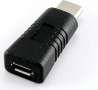 Sbox AD.USB.F-CTYPE.M./R USB-A 2.0 anya - USB-C 3.1 apa OTG Átalakító Adapter - Fekete