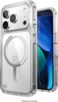 Speck Presidio Perfect Clear MagSafe Apple Iphone 17 Pro telefon Tok - Átlátszó/Ezüst