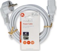 Nedis CEGL10000WT20 220V Hálózati Tápkábel 2m - Fehér
