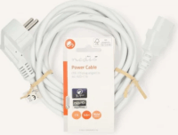 Nedis CEGL10000WT30 220V Hálózati Tápkábel 3m - Fehér
