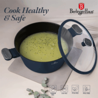 Berlinger Haus BH/8382 Kovácsolt Aluminium Edénykészlet - Matt kék (15 részes)