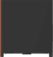 Thermaltake S370 WS Midi Torony Számítógépház + 4db 120mm ventilátor - Fekete