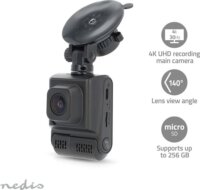 Nedis Dash Cam DCAM2024BK WiFi Autós Menetrögzítő Kamera - Sötét Szürke