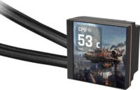 Thermaltake MAGFloe 360 Ultra AIO Univerzális CPU Vízhűtés - Fekete
