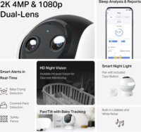 TP-Link TAPO C840 Smart Wireless Digitális Babamonitor Bébiőr
