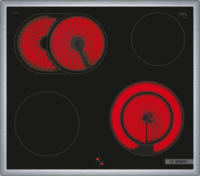Bosch HND 411LR63 Beépíthető Elektromos Sütő / Főzőlap - Fekete