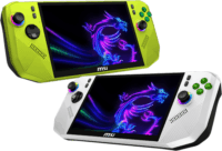 MSI Claw A8 BZ2EM Z2 Extreme Hordozható Játékkonzol (8" / 1TB / Win 11 Home ) - Neonzöld