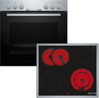 Bosch HND 211CS63 Beépíthető Elektromos Sütő / Főzőlap - Inox