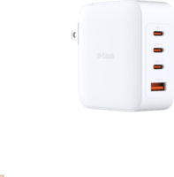 D-link USb-A / 3x USb-C Hálózati Gyorstöltő Adapter 100W - Fehér
