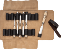 Kirschen 1161006 Prémium fafaragó késkészlet velúrbőr tokban 6 darabos