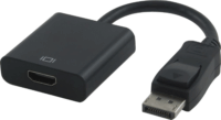 Sbox AD.DP-HDMI/R Display Port apa - HDMI anya Adapter kábel 13cm - Fekete