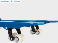 Scheppach HW 2500 Hidraulikus Kézi Raklapemelő 2500 kg