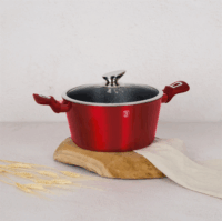 Berlinger Haus BH/7046 Kovácsolt Alumínium Edénykészlet - Burgundi (6 részes)