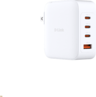 D-link 3x USB-C / 1xUSB-A Hálózati Gyorstöltő Adapter 140W - Fehér
