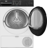 Beko BM3T3924WBB Hőszivattyús Szárítógép 8kg 105kWh - Fehér