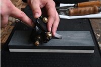 Kirschen 3727000 Kétoldalas fenőkő 120 /360 szemcseméret - Zöld / Fehér