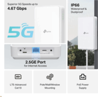 TP-Link NE200 4G/5G kültéri Modem + Router