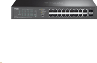 TP-Link ES220GP Fémházas Smart Managed Omanda 20-port Asztali / Rack Switch