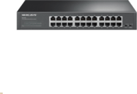 Mercusys MS124GS Fémházas 24-port Rack / Asztali Switch