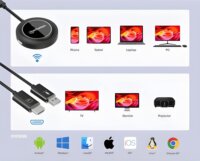 Manhattan Wireless 1080p HDMI-USB jeltovábbító - Fekete