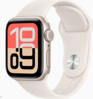 Apple Watch SE3 40mm Cellular Okosóra M/L Sport szíjjal - Csillagfény