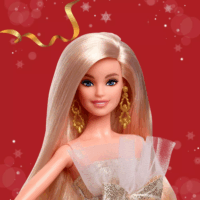 Mattel JBH95 Barbie Holiday Barbie baba