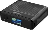 Sandberg 421-25 Travel Powerbank USB-A + USB-C 20000 mAh 100W - Fekete