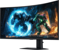 Samsung 40" LS40FG750EUXEN 21:9 WUHD VA LED Ívelt Gaming Monitor - Fekete