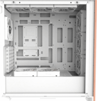 Thermaltake S370 WS Snow Midi torony Számítógépház + 4db 120mm ventilátor - Fehér