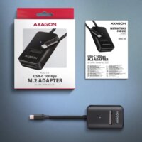 Axagon ADM2-CM M.2 / SATA SSD USB-C Adapter