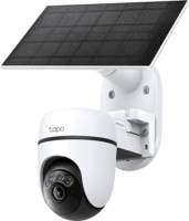 TP-LINK Tapo 4.0mm 3MP beltéri/kültéri Okos IP Turret Kamera + Solar Panel - Fehér