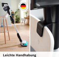 Bosch BSS 712XHYG Unlimited 7 ProHygienic Aqua Vezeték nélküli porszívó és felmosó - Fehér / Kék