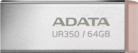 Adata UR350 USB 3.2 64GB Pendrive - Barna/Ezüst