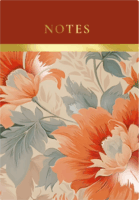 Kalendart C167N Rose Gold A5 192 lapos Élfestett vonalas jegyzetfüzet - Mintás