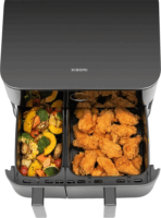 Xiaomi BHR07SGEU Dual Zone AirFryer Forrólevegős sütő 10L 2700 Watt - Fekete