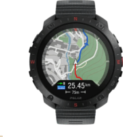 Polar Grit X2 Pro HR Férfi Okosóra 48,6mm S/L Sport szíjjal + Pulzusmérő Mellkaspánt - Fekete