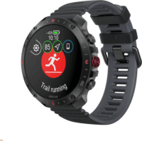 Polar Grit X2 Pro HR Férfi Okosóra 48,6mm S/L Sport szíjjal + Pulzusmérő Mellkaspánt - Fekete