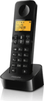 Philips D2601B/53 Wireless DECT Asztali telefon - Fekete
