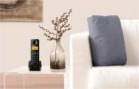 Philips D2601B/53 Wireless DECT Asztali telefon - Fekete
