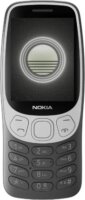 Nokia 3210 4G Dual SIM Okostelefon + Telekom Domino feltöltőkártya - Fekete