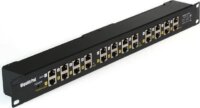 MaxLink POE-PAN12-G Gigabit 12 Port PoE Injector - Fekete