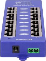 MaxLink POE-BOX8-G Gigabit 8-Port PoE Injector - Kék