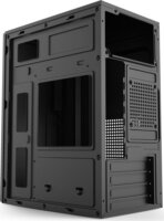 Iris Q2515 Micro-ATX Mini Torony Számítógépház (táp nélküli) - Fekete