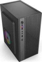 Iris Q2515 Micro-ATX Mini Torony Számítógépház (táp nélküli) - Fekete
