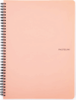 Oxybag Pastelini Apricot A5 60 lapos Vonalas spirálfüzet - Narancssárga