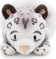 Nici Eleni Snowbell Fekvő hópárduc sapkával plüssfigura 45 cm
