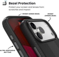 Speck Presidio2 Apple iPhone iP 17 Pro Max telefon Tok - Fekete / Szürke / Fehér