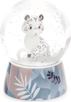 Nici Elleni Snowbell hópárduc hógömb ajándéktárgy 6,5 cm
