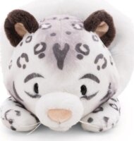 Nici Eleni Snowbell fekvő hópárduc sapkával plüssfigura 30 cm