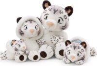 Nici Eleni Snowbell fekvő hópárduc sapkával plüssfigura 30 cm